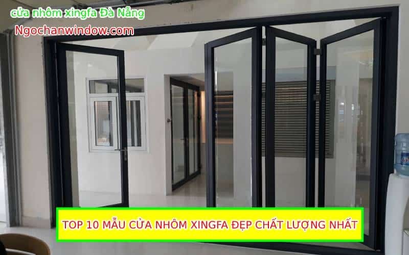 báo giá cửa xếp nhôm Xingfa