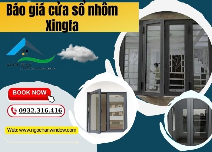 báo giá cửa sổ nhôm Xingfa