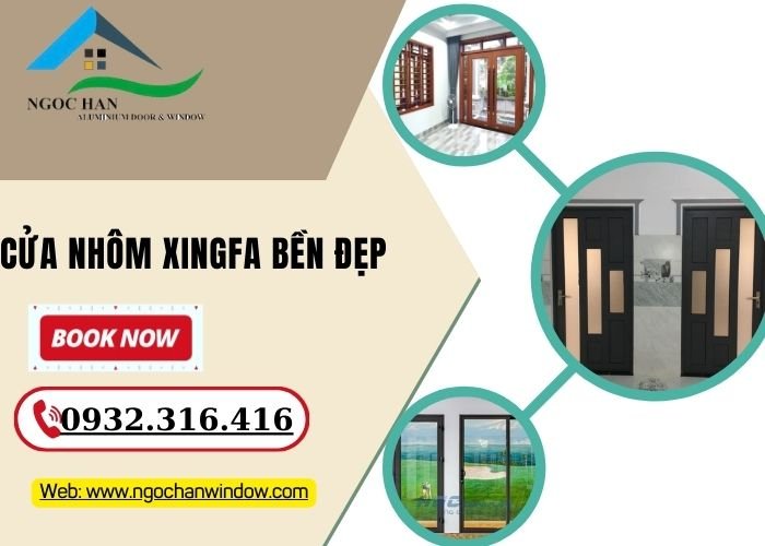 cửa nhôm Xingfa bền đẹp