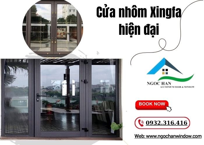 cửa nhôm Xingfa hiện đại