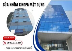 giá cửa nhôm Xingfa mặt dựng