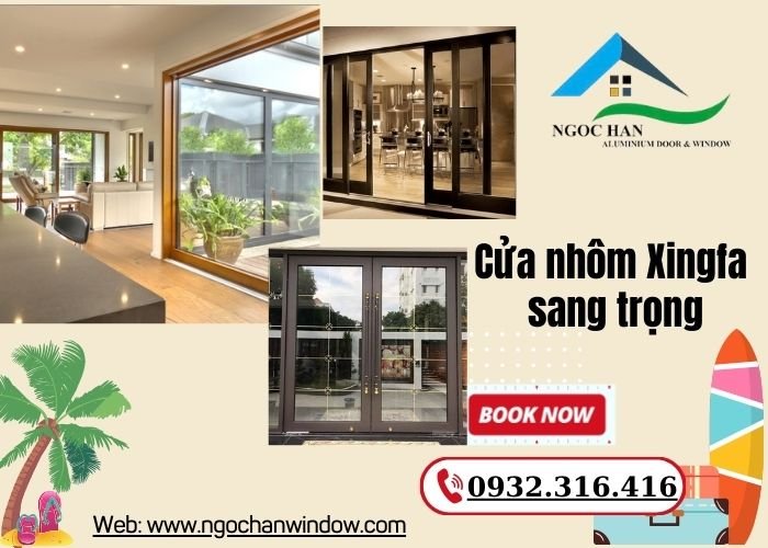 cửa nhôm Xingfa sang trọng