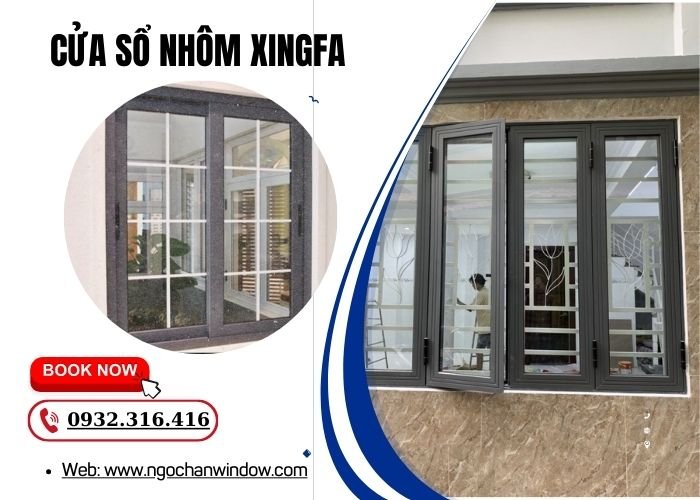 cửa sổ nhôm Xingfa