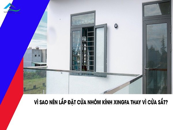 lắp đặt cửa nhôm Xingfa tận nhà