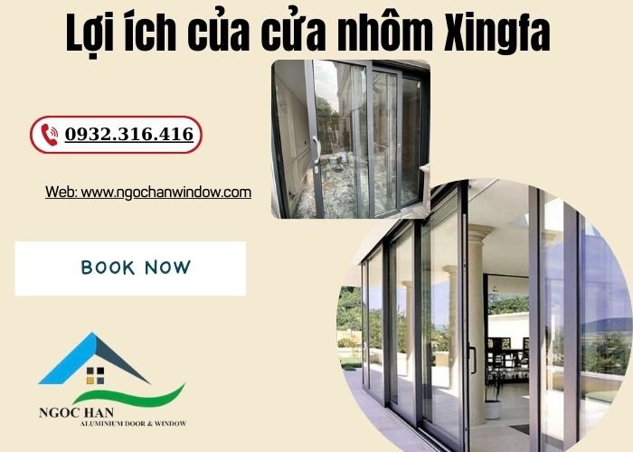 lợi ích của cửa nhôm Xingfa