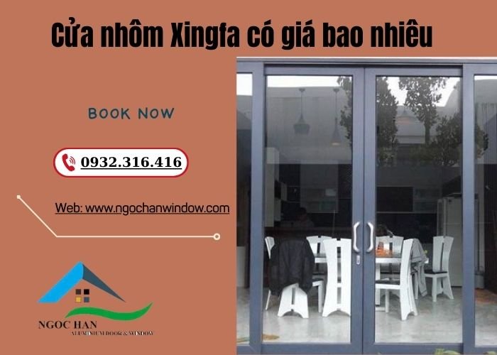 cửa nhôm Xingfa có giá bao nhiêu