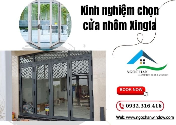 kinh nghiệm chọn cửa nhôm Xingfa